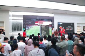 OPPO Perkuat Dukungan untuk Garuda Muda dengan Nobar Kualifikasi Piala Dunia 2026 di OPPO Gallery Gandaria City