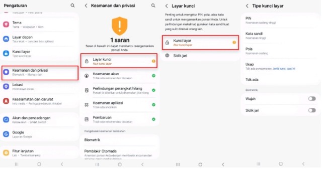 Cara Aman Menggunakan Samsung Galaxy A06: Tips dan Trik Pengaturan Keamanan