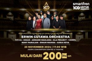 Blibli Jadi Official Ticket Partner Konser ‘Smartfren Malam 100 Cinta’ untuk Rayakan Kekayaan Budaya Indonesia