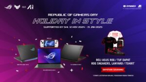 Republic of Gamers Days: Dapatkan Hadiah ROG Custom Sneakers Limited Edition!