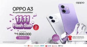 Promo 11.11 OPPO: Diskon Hingga 75% dan Harga Flash Sale OPPO A3!