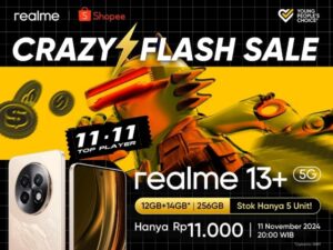 Diskon Besar 11.11 dari Realme: Potongan hingga 30% dan Rp2 Juta untuk Smartphone & AIoT