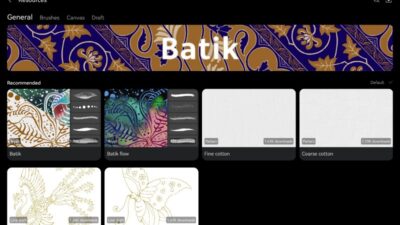 HUAWEI Hadirkan Fitur Pola Batik di Aplikasi GoPaint