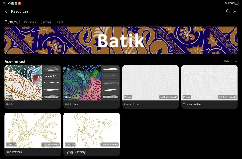 HUAWEI Hadirkan Fitur Pola Batik di Aplikasi GoPaint