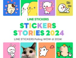 500 Juta LINE Stickers Terkirim Sepanjang Tahun 2024