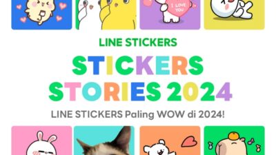 500 Juta LINE Stickers Terkirim Sepanjang Tahun 2024