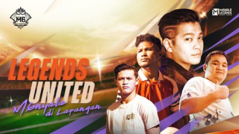 M6 World Championship Segera Dimulai: MLBB Gelar Event Sportainment "Legends United: M6nyala di Lapangan"
