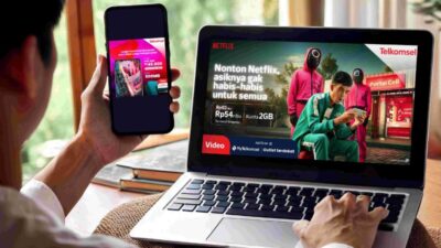 Promo Netflix Bundle Data Telkomsel Rp49.900/bulan Bagi Pelanggan Pascabayar