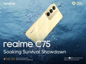 realme C75 Hadir di Indonesia: Smartphone Entry-Level dengan Sertifikasi IP68 & IP69 Pertama di Kelasnya