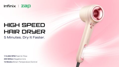 Infinix Perkenalkan High-Speed Hair Dryer: Keringkan Rambut dalam 5 Menit!