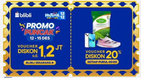 Empat Ide Hadiah Self-Reward Akhir Tahun dari Blibli Histeria 12.12