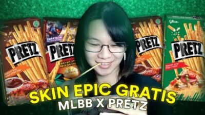 Main MLBB Sambil Nyemil Pretz, Bisa Dapat Skin Gratis!