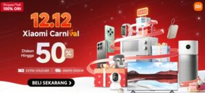 Belanja Hemat Akhir Tahun dengan Promo Xiaomi Carnival 12.12