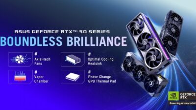 ASUS Rilis NVIDIA GeForce RTX 50 Series untuk Gamer & Kreator