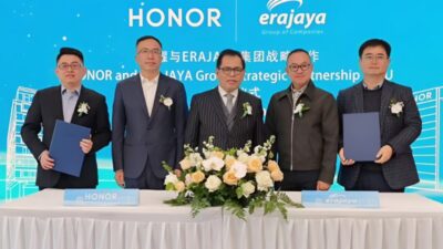 HONOR dan Erajaya Group Jalin Kemitraan Strategis di Indonesia