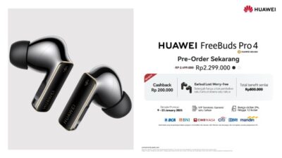 Upgrade Audio Premium Tahun Baru dengan HUAWEI FreeBuds Pro 4