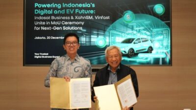 Indosat dan Xanh SM Percepat Transformasi Digital dan Mobilitas Ramah Lingkungan