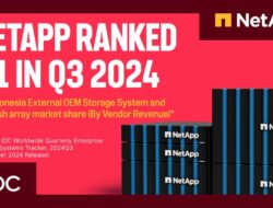 NetApp Dominasi Pasar All-Flash Array & Open Networked Indonesia Q3 2024