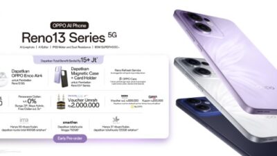 OPPO Buka Pre-order Reno13 Series: Desain Elegan & Bonus Rp15 Juta