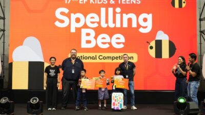 EF Kids & Teens Gelar Kompetisi Spelling Bee Nasional ke-17 