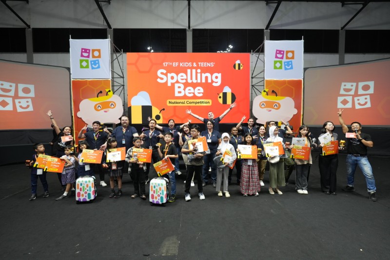 EF Kids & Teens Gelar Kompetisi Spelling Bee Nasional ke-17