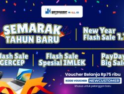 Promo “Semarak Tahun Baru Seru” DatascripMall.ID: Diskon & Flash Sale Januari 2025