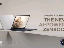 ASUS Zenbook 14 OLED dengan Intel Core Ultra Pertama di Indonesia