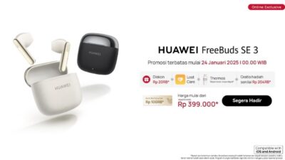 HUAWEI FreeBuds SE 3: TWS Stylish Hanya Rp300 Ribuan!