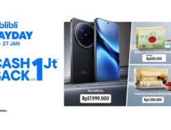 Blibli Pay Day 25-27 Januari: Cashback Rp1 Juta, Diskon 50%, Gratis Ongkir