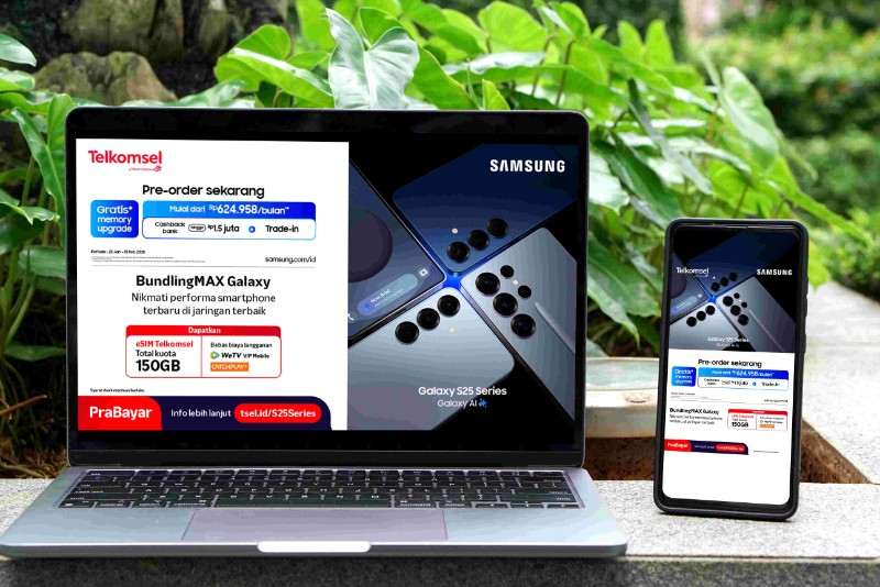 Telkomsel Luncurkan BundlingMAX Galaxy S25: 150 GB, eSIM Gratis, & Akses WeTV Catchplay