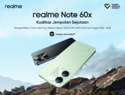 realme Note 60x, HP Harga Sejutaan dengan Fitur Oke