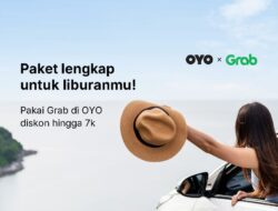 OYO & Grab Tawarkan Diskon Transportasi dan Makanan di Semua Properti
