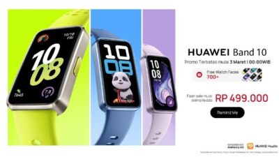 HUAWEI Band 10 : Smartband Canggih untuk Gaya Hidup Aktif