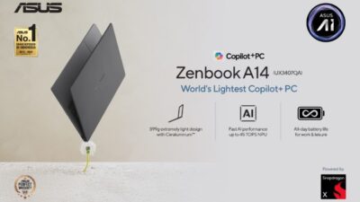 ASUS Zenbook A14: Laptop Copilot+ PC Paling Ringan