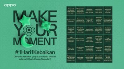 OPPO Ajak ‘Make Your Moment’ dengan #1Hari1KebaikanBersamaOPPO 