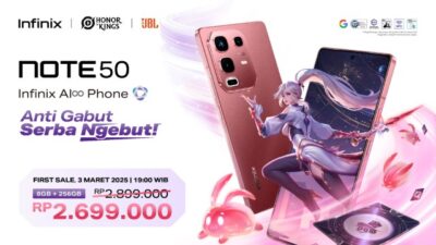 Infinix NOTE 50 & NOTE 50 Pro: AI Gaming Phone Mulai Rp 2 Jutaan