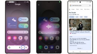 Cari Lagu Mudah di Galaxy S25 Series dengan Circle to Search