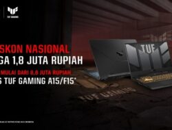 Diskon ASUS TUF Gaming Hingga Rp1,8 Juta, Harga Mulai Rp8 Jutaan