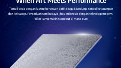 Advan Luncurkan Laptop Batik Pertama: Workplus Heritage Eksklusif di Shopee