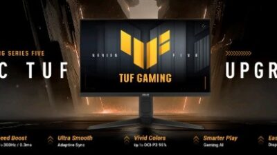 ASUS Umumkan Rangkaian Monitor TUF Gaming Series Five