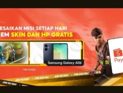 Redeem Skin FF Gratis & Menangkan HP Samsung di FFNS 2025 Bareng ShopeePay