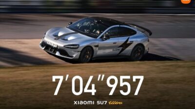 Xiaomi SU7 Ultra Pecahkan Rekor Mobil Listrik Mewah di Nürburgring