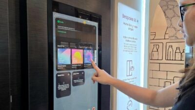 Kulkas Samsung Bespoke AI, dari Pendingin ke Pusat Kendali