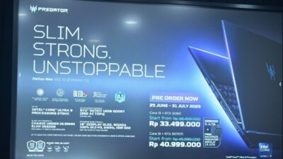 Acer Resmi Luncurkan Predator Helios 18 AI dan Helios Neo 16S AI