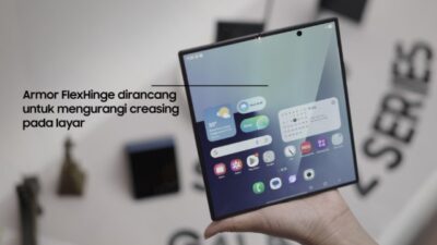 Galaxy Z Fold7: Lebih Tipis, Tetap Kokoh, Tahan 500 Ribu Lipatan