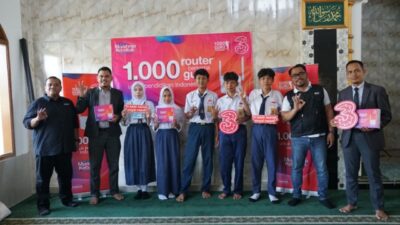 Tri dan 1.000 Guru Perluas Akses Internet di Pelosok