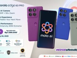 Motorola Edge 60 Pro Resmi di Indonesia: Layar Quad-Curved & Kamera 50MP AI