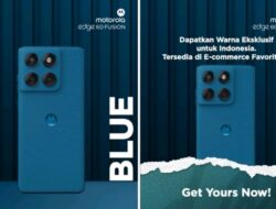 Motorola Edge 60 Fusion Hadir dalam Mykonos Blue