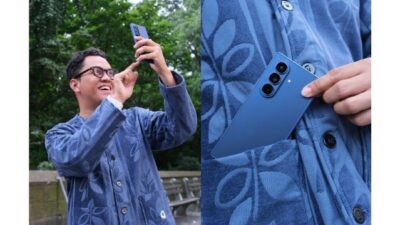 Ini Reaksinya Arief Muhammad & Prilly Latuconsina Pakai HP Lipat Samsung