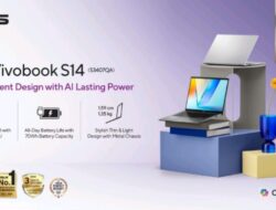 ASUS Vivobook S14 (S3407QA): Rekomendasi Laptop AI